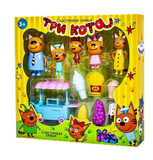 Игровой набор "Три Кота и Кошечка" (N73-2)